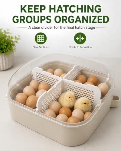 Incubator Divider Compatible with Maticoopx 20, Modular Egg Separator - Image 7