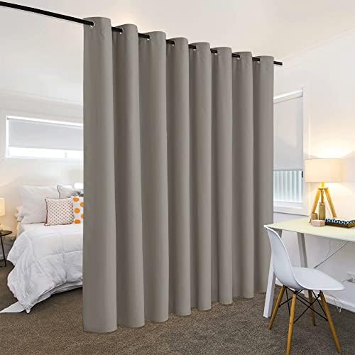 RYB HOME Privacy Room Divider Curtains for Office Bedroom Separation - Image 3