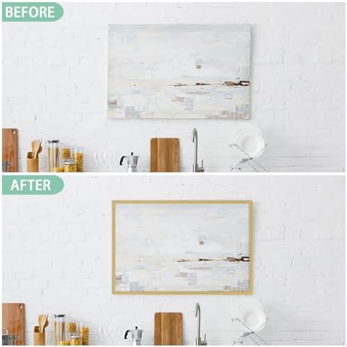 Gaahing 196.8" x 0.5" Matte Gold Molding & Wall Trim, Flexible Peel and Stick Decorative Strip for Tile, Mirror, Ceiling, Floor, Panel, Cabinet - Image 2