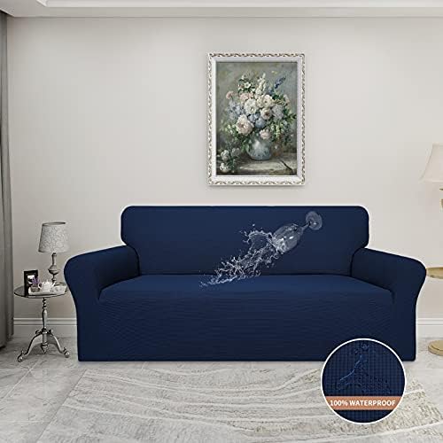 Easy-Going 100% Waterproof Couch Cover, 3 Cushion Couch Slipcover for Sofa - Image 2