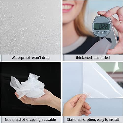 XIAWEI Frosted Glass Window Film with Tools - Image 6