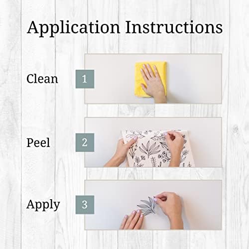 Watercolor Flower Wall Decals - Set of 16 Vinyl Flower Room Decor Peel and Stick Removable Floral Stickers for Nursery Bedroom Bathroom - Image 6