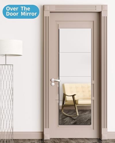 Kids Safety Shatterproof Mirror For Wall, Mirror Tiles, Made of Unbreakable Acrylic, Thick 0.12",4 Pack 14"x14", Bedroom Door Closet Mirrors, Plexiglass, Living Room Mirrors, Glassless Mirro for Kids - Image 6