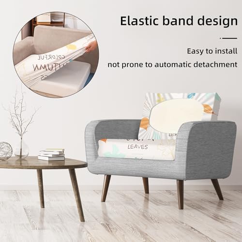 8 Pcs Outdoor Cushion Covers, Patio Sofa Cushion Covers Replacement - Image 6