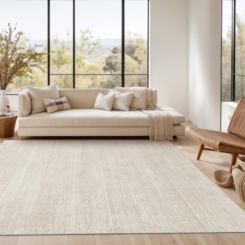 Valenrug Washable Rugs 5x7, Non Slip Large Area Rugs for Living Room, Beige - Image 5