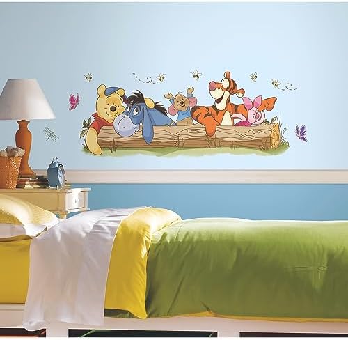 RoomMates Disney Pooh and Friends Outdoor Fun Giant Peel and Stick Wall Decals , RMK2553GM - Image 2