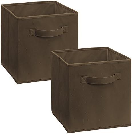 ClosetMaid 3786 Cubeicals Fabric Drawer, 2-Pack, Dark Brown by ClosetMaid