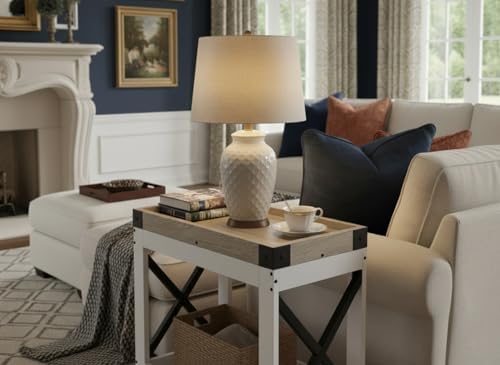 Narrow Side Table, End Table,Sofa Side Table, End Table Nightstand for Bedroom, Living Room, Small Spaces - Image 4