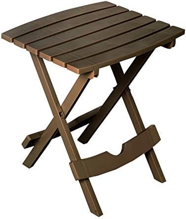 Adams Quik-Fold® Side Table - Earth Brown by Adams