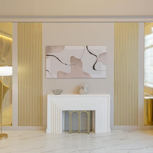 52.5 Ft Peel and Stick Wall Molding Trim, Flexible PVC Trim - Image 5