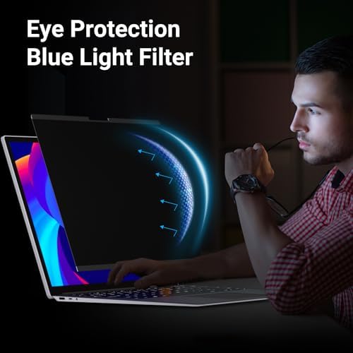 ZOEGAA Privacy Screen for Microsoft Surface Laptop Studio 2/1 14.4-Inch,Magnetic Removable Touchable Privacy Filter for Surface Studio 14 inch Screen Protector,Anti-Blue Light Anti-Scratch - Image 7