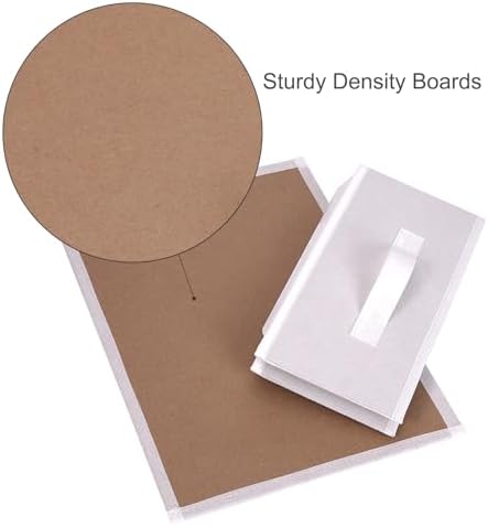 Clothings Collapsible Storage Bins, Foldable Organizers and Storage Baskets Cube Storage Bin for Bedroom Living Room (4 Pack) (White, 15.4x11.4x5.5inch) - Image 4