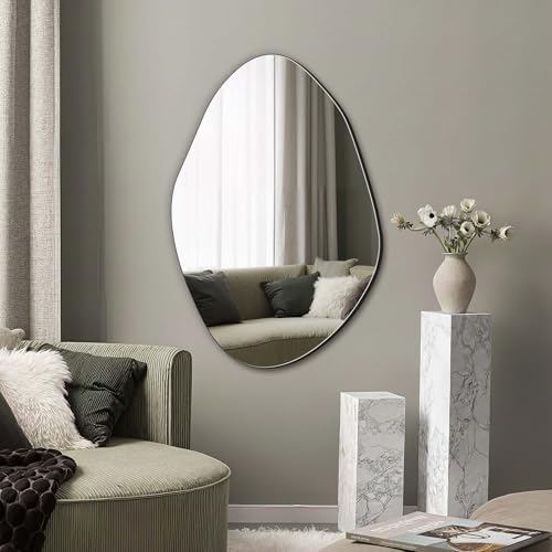 Delma Irregular Wall Mirror, 36"x24" - Image 7