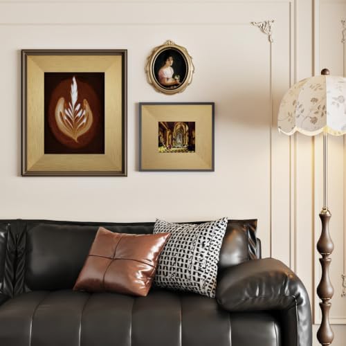 WESTICK Metallic Gold Wallpaper Border Peel and Stick Mirror Border Tape - Image 4