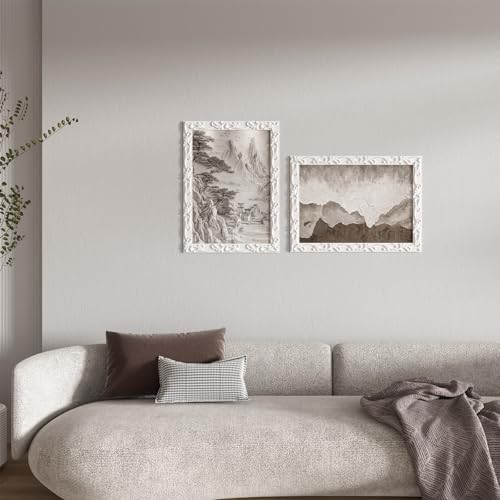 Duzzy Molding Trim Wall Trim, 16.4 Feet Self-Adhesive Flexible DIY Peel and Stick Crown Molding Ceiling Molding Suitable for Mirror Edge, TV Background Wall, Home Wall Decor (White) - Image 4