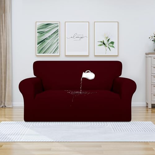 PureFit Waterproof Loveseat Couch Cover Slipcovers for Couches and Sofas - Image 2