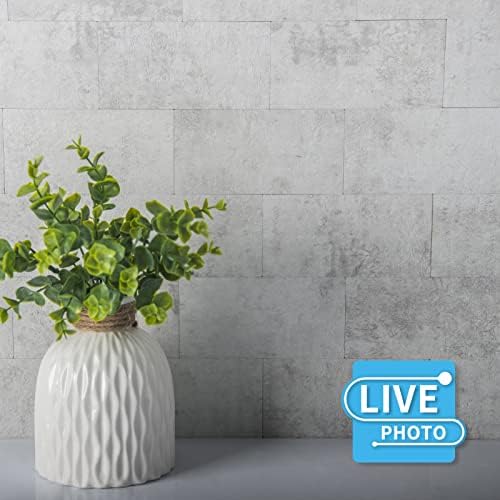Art3d 102-Pack Peel and Stick Backsplash, Natural Stone White - Image 5