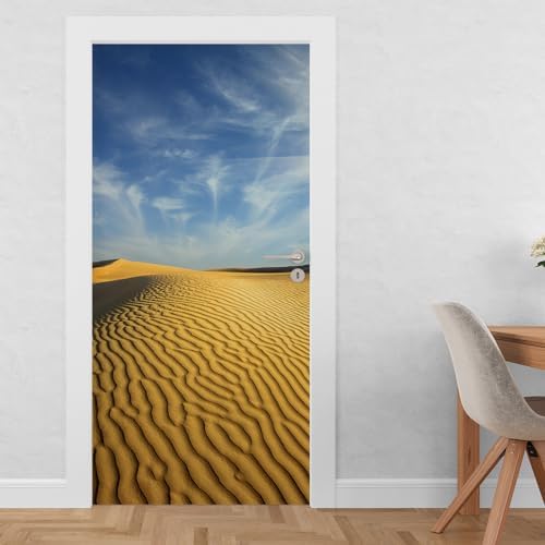KACOLOR 3D Door Stickers Murals Peel and Stick Removable Door Decals Wallpaper for Home Office Bedroom Living Room Wall Decoration 30.3"W x 78.7"H, SP-F24054 - Image 4