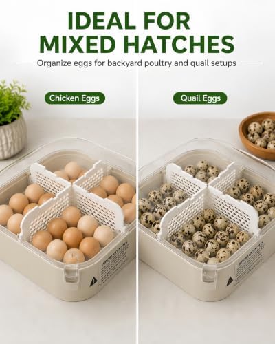 Incubator Divider Compatible with Maticoopx 20, Modular Egg Separator - Image 6