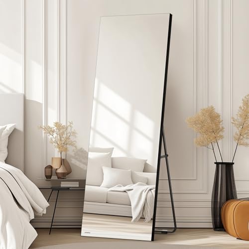 Kosmonia Full Length Mirror 56"x18" Frameless Floor Mirror Distortion Free - Image 2
