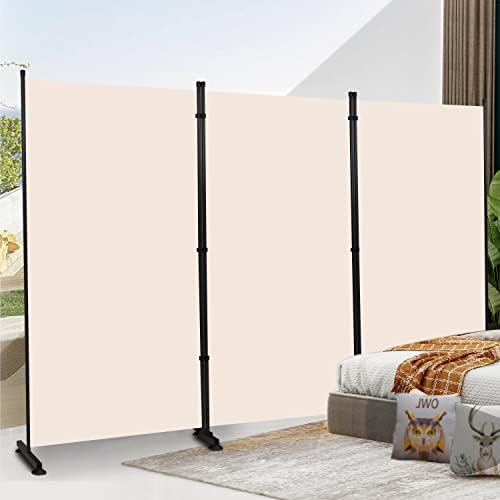 4 Panel Folding Room Divider,Privacy Screen Freestanding Space Separator by YASRKML