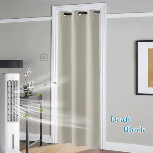 RYB HOME Blackout Curtains for Bedroom Closet Living Room Nursery Dining by RYBHOME