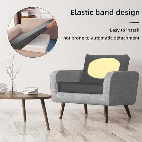 8 Pcs Outdoor Cushion Covers, Patio Sofa Cushion Covers Replacement - Image 6