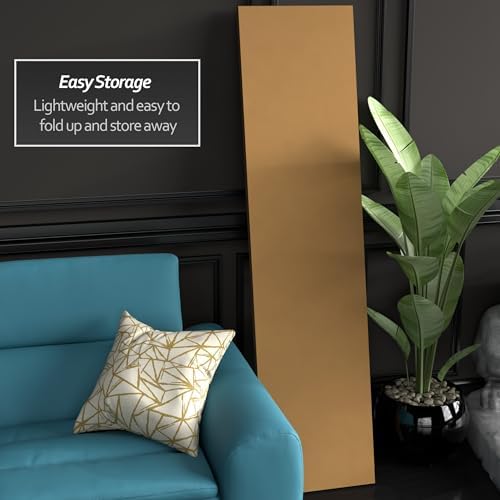 6 ft. Tall Brown Temporary Cardboard Folding Screen - 3 Panel - Image 4