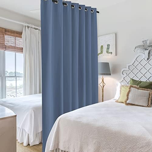 RYB HOME Privacy Curtain for Sliding Glass Door Locker Room Basement Closet - Image 4
