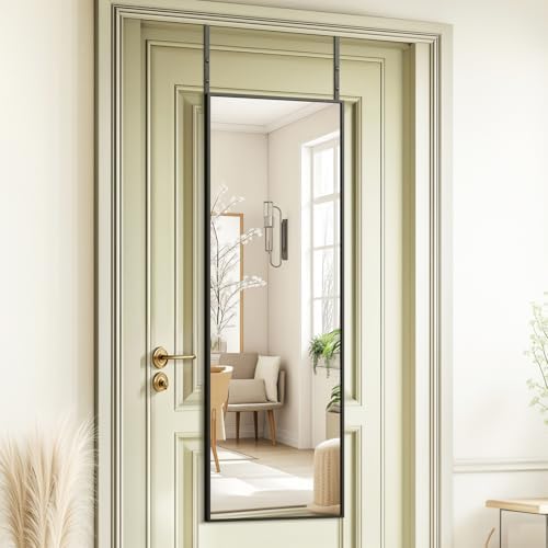 Kosmonia 48x14 Inch Full Length Tempered Glass Door Mirror by Kosmonia