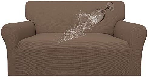 Easy-Going 100% Waterproof Loveseat Couch Cover Stretch Jacquard Sofa Cover by Easy-Going