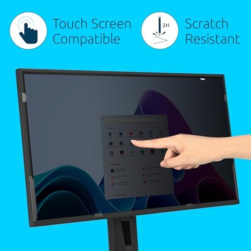 Kensington Eyesafe Privacy Screen for 21.5 inch 16:9 Widescreen Monitor, PCR Plastic, Blue Light Reduction, Computer Privacy Filter for Desktop, Compatible with LG Samsung Dell, EQ215A169A - Image 7