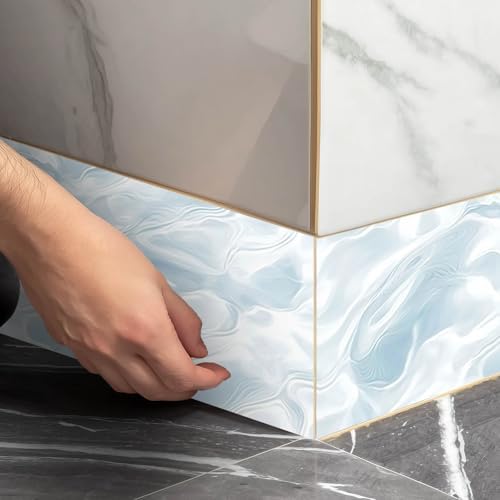 IVN Wallpaper Border Peel and Stick Wall Ice Water 4x196 Inch - Image 6