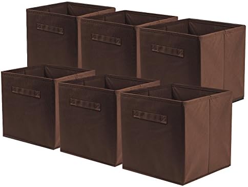 ShellKingdom Storage Bins, Foldable Fabric Storage Cubes And Cloth Storage by ShellKingdom