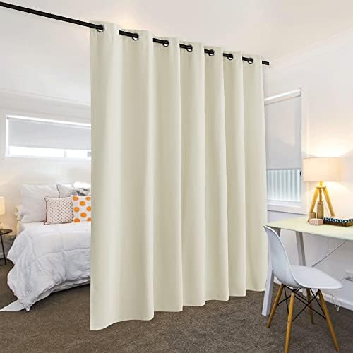 RYB HOME Blackout Curtains Room Divider for Patio Sliding Glass Door Dorm - Image 3
