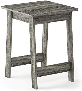 Furinno Beginning End Table, French Oak Grey - Image 6
