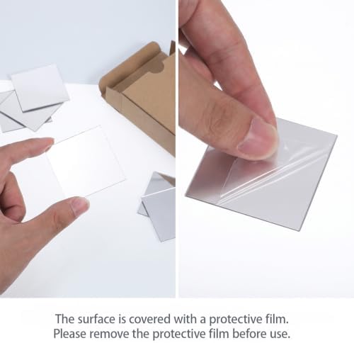 20Pcs Small Mirrors for Crafts, 2x2 Inch Mini Square Mirror Tiles - Image 7