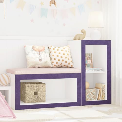 WESTICK Purple Mirror Frame Borders Soft Peel and Stick Mirror Tape Velvet Wallpaper Border for Bathroom Self Adhesive Decorative Bulletin Board Border for Classroom Office Bedroom Decor 3.9" x 394" - Image 7