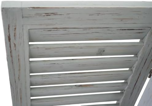 SOFE 3 Panel Grey Room Partition, Short Wood Divider for Room Separation - Image 3