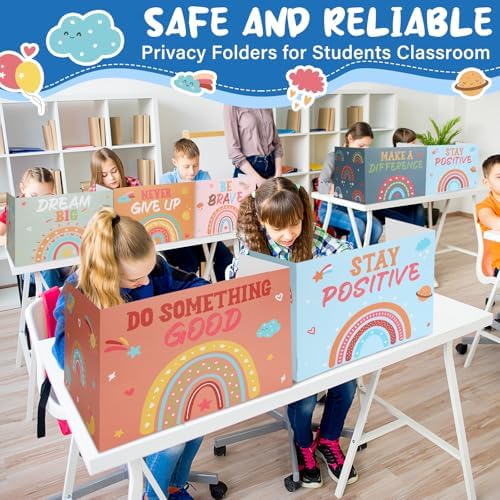 Honoson 24 Pcs Inspirational Privacy Folders for Students - Image 4