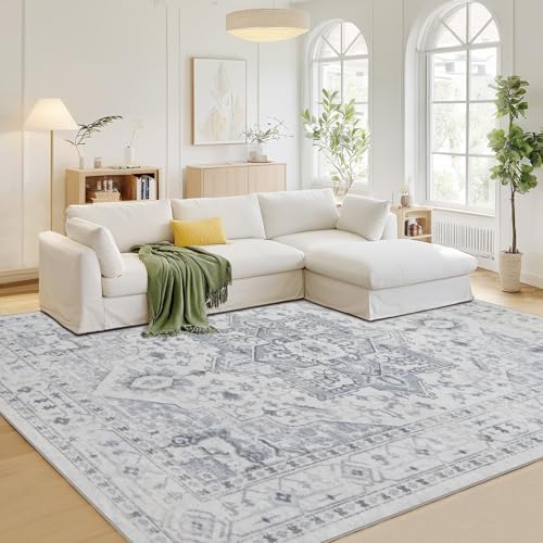 Washable Rugs 8x10 Area Rugs for Living Room,Bedroom,Dining Room,Playroom by Srugn