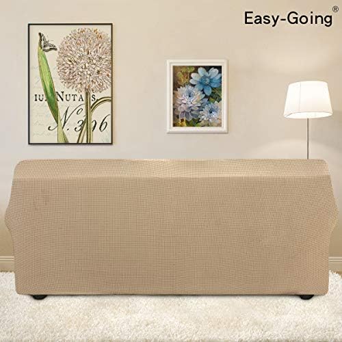 Easy-Going Stretch Couch Covers for Sofa Washable Large Sand - Image 5