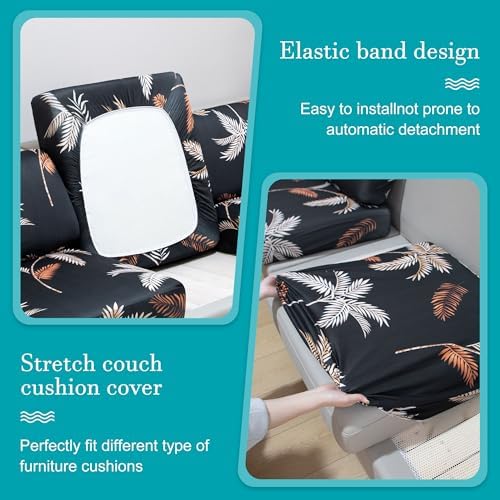14 Pcs Outdoor Cushion Covers, Patio Sofa Cushion Covers Replacement - Image 6