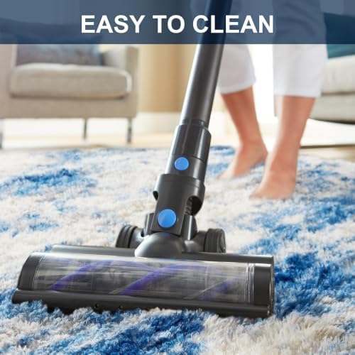 Ophanie 9x12 Blue and Gray Area Rugs for Living Room,Large Navy Grey White Fluffy Shag Fuzzy Plush Soft Carpets,Floor Shaggy Rugs for Bedroom,Carpet for Kids Dorm Decor with Over 99 pcs Pile fibers - Image 6