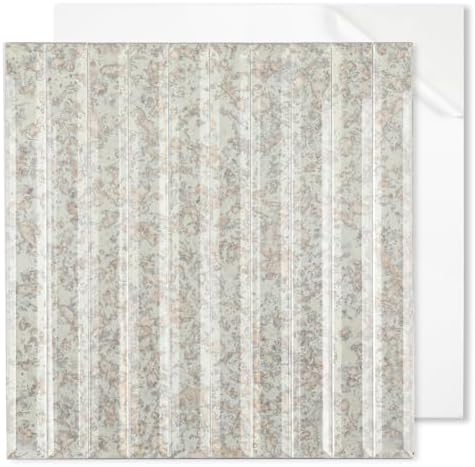 Diflart Peel and Stick Mirror Backsplash Tile, Beveled Mirror Tile for Kitchen Bathroom Bar Accent Wall (Antique, 11.8 x 11.8 Inch) by Diflart