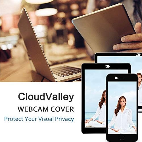 CloudValley Laptop Webcam Cover Slide, Metal 0.023 Inch Ultra-Thin White - Image 7