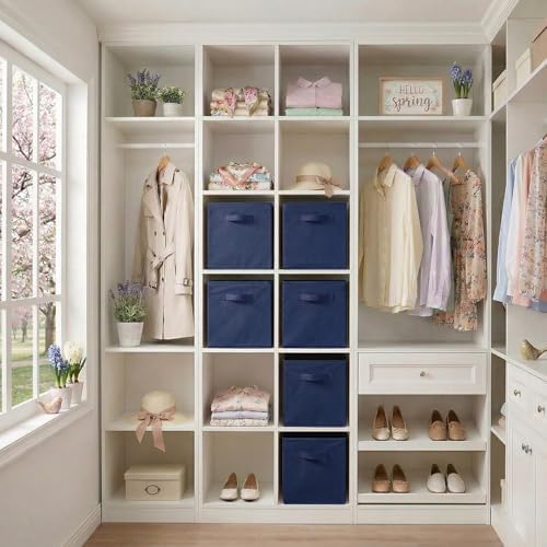 ShellKingdom Storage Bins, Foldable Fabric Storage Cubes And Cloth Storage - Image 2