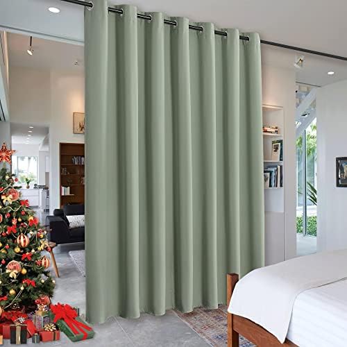RYB HOME Privacy Room Divider Curtains for Office Bedroom Separation by RYBHOME