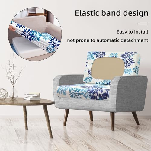8 Pcs Outdoor Cushion Covers, Patio Sofa Cushion Covers Replacement - Image 6