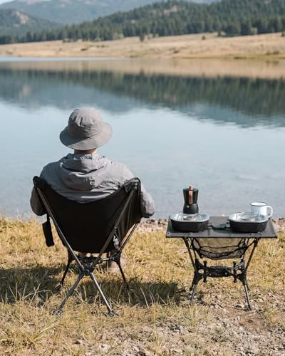 Gonex Portable Camping Table, Lightweight Foldable Camp Side Table - Image 2